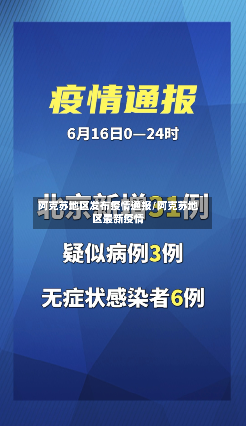 阿克苏地区发布疫情通报/阿克苏地区最新疫情-第1张图片