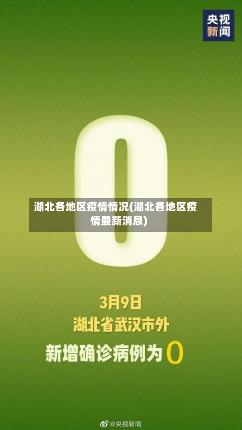 湖北各地区疫情情况(湖北各地区疫情最新消息)-第1张图片