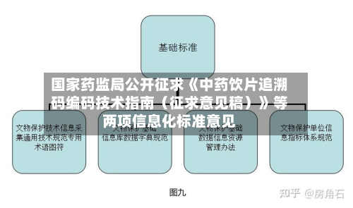 国家药监局公开征求《中药饮片追溯码编码技术指南(征求意见稿)》等两项信息化标准意见-第2张图片