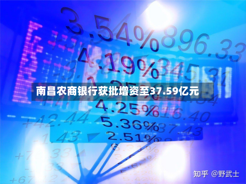 南昌农商银行获批增资至37.59亿元-第1张图片