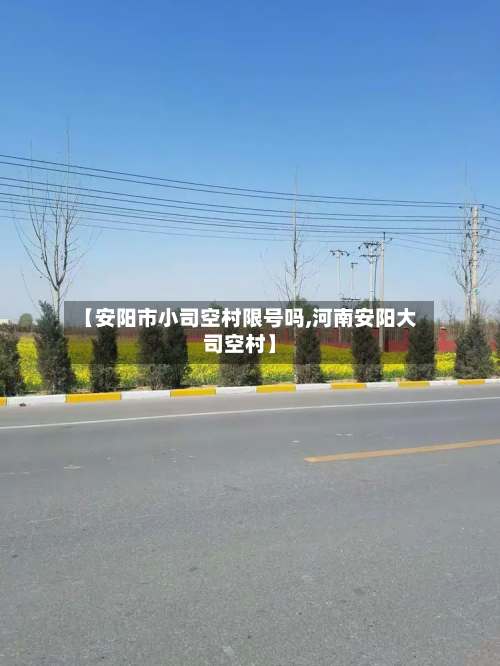 【安阳市小司空村限号吗,河南安阳大司空村】-第1张图片