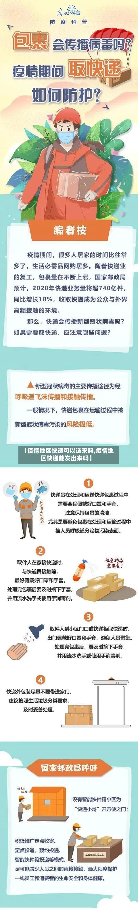 【疫情地区快递可以送来吗,疫情地区快递能发出来吗】-第1张图片