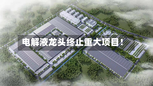 电解液龙头终止重大项目!-第1张图片