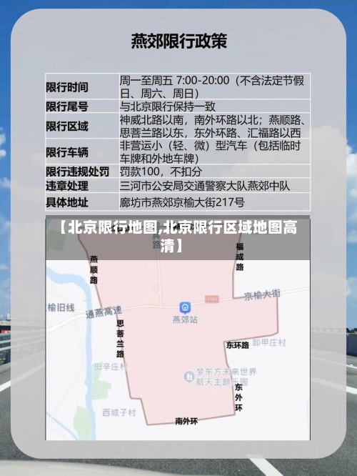 【北京限行地图,北京限行区域地图高清】-第1张图片