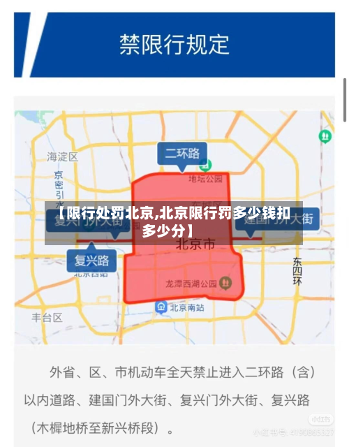 【限行处罚北京,北京限行罚多少钱扣多少分】-第1张图片