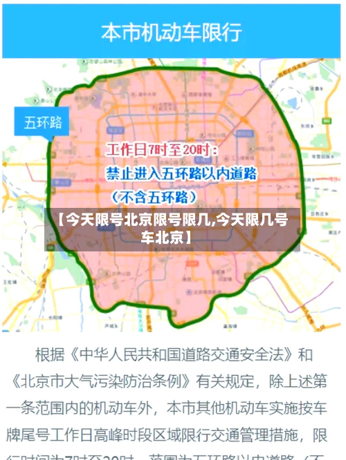 【今天限号北京限号限几,今天限几号车北京】-第1张图片