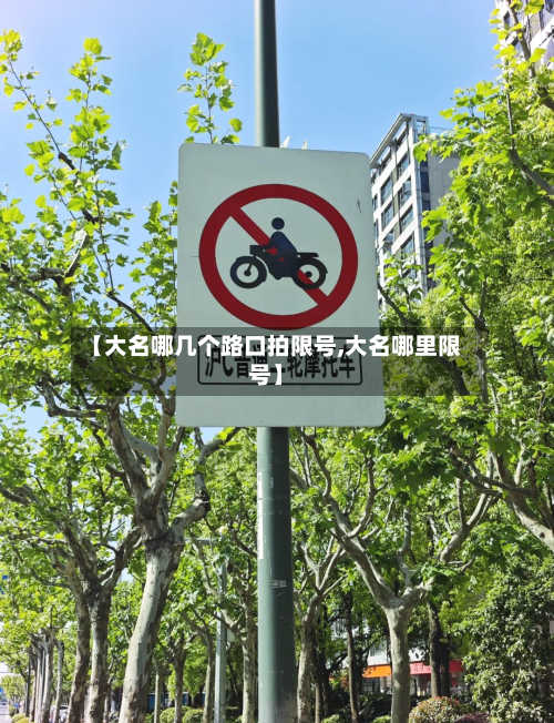 【大名哪几个路口拍限号,大名哪里限号】-第1张图片