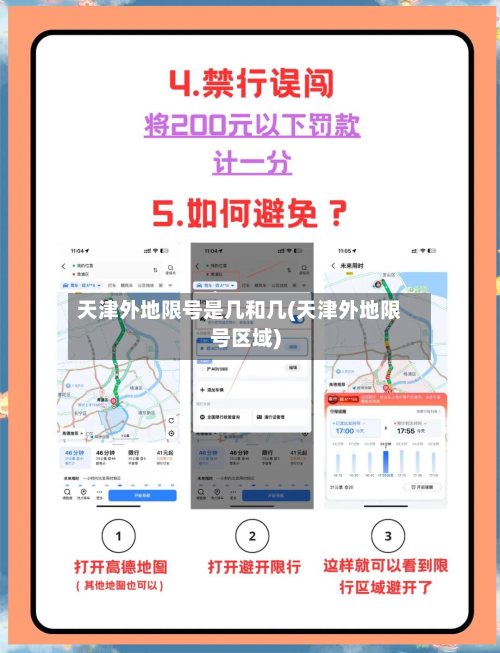 天津外地限号是几和几(天津外地限号区域)-第1张图片