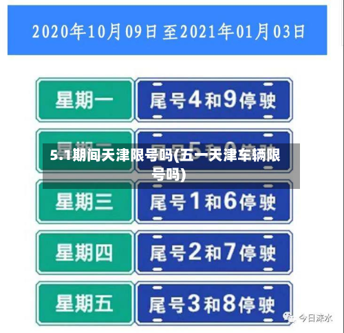 5.1期间天津限号吗(五一天津车辆限号吗)-第1张图片