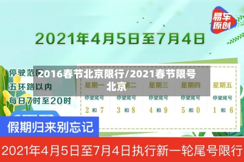 2016春节北京限行/2021春节限号北京-第1张图片