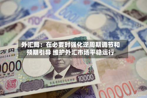 外汇局:在必要时强化逆周期调节和预期引导 维护外汇市场平稳运行-第1张图片