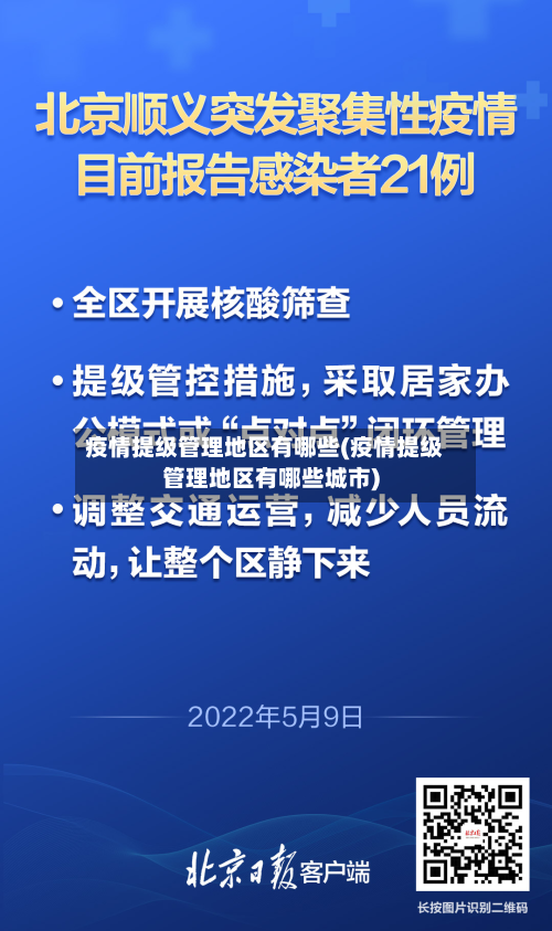 疫情提级管理地区有哪些(疫情提级管理地区有哪些城市)-第1张图片