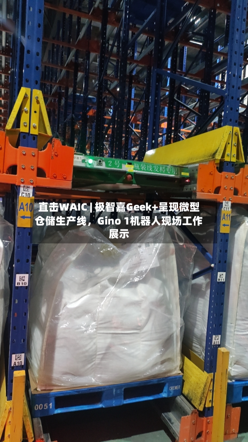 直击WAIC | 极智嘉Geek+呈现微型仓储生产线，Gino 1机器人现场工作展示-第3张图片