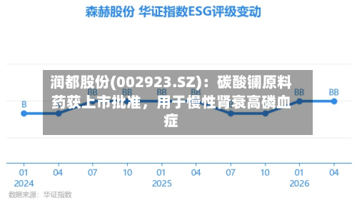 润都股份(002923.SZ)：碳酸镧原料药获上市批准	，用于慢性肾衰高磷血症-第2张图片