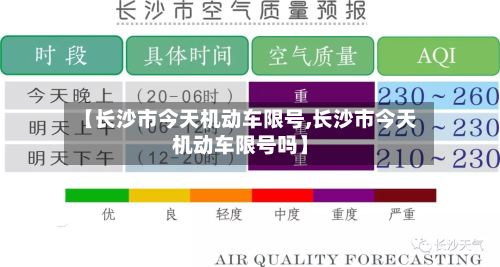 【长沙市今天机动车限号,长沙市今天机动车限号吗】-第1张图片