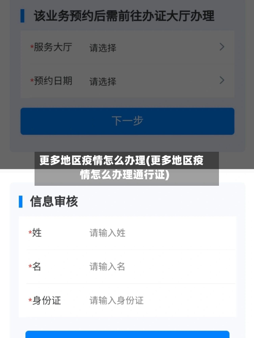 更多地区疫情怎么办理(更多地区疫情怎么办理通行证)-第1张图片