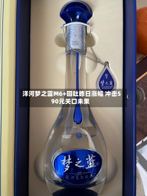 洋河梦之蓝M6+回吐昨日涨幅 冲击590元关口未果-第1张图片