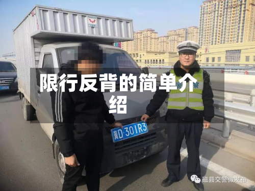 限行反背的简单介绍-第1张图片