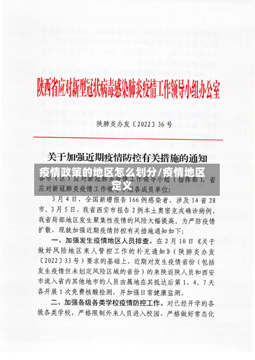 疫情政策的地区怎么划分/疫情地区定义-第1张图片