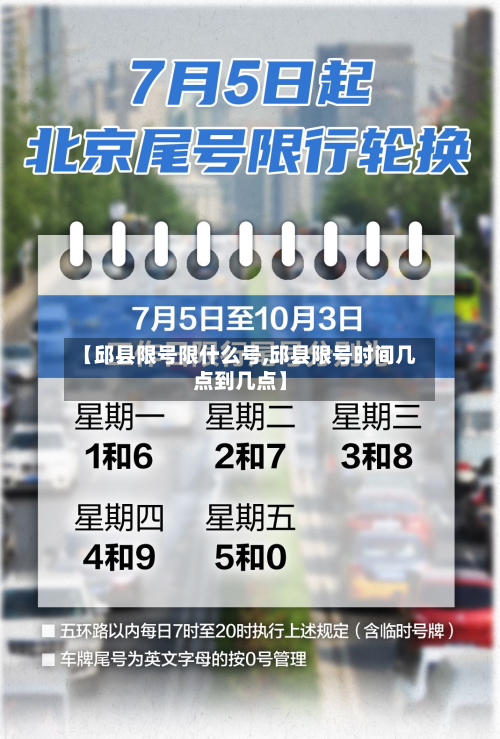 【邱县限号限什么号,邱县限号时间几点到几点】-第1张图片