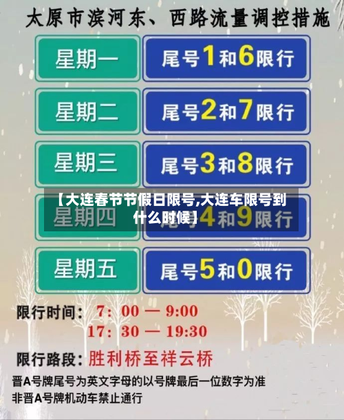 【大连春节节假日限号,大连车限号到什么时候】-第1张图片
