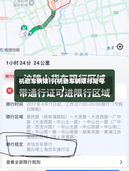 机动车辆限行(机动车辆限行尾号)-第1张图片
