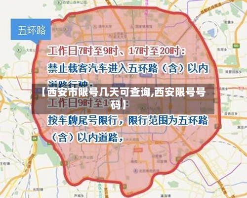【西安市限号几天可查询,西安限号号码】-第1张图片
