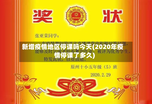 新增疫情地区停课吗今天(2020年疫情停课了多久)-第1张图片