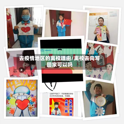 去疫情地区的离校理由/离校去向写回家可以吗-第1张图片