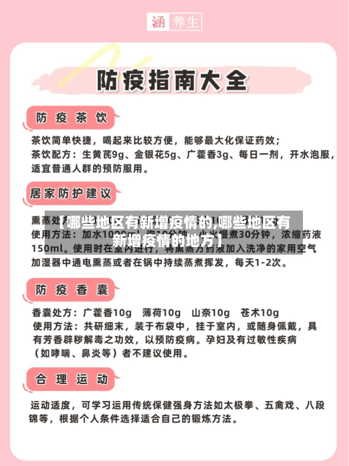 【哪些地区有新增疫情的,哪些地区有新增疫情的地方】-第1张图片