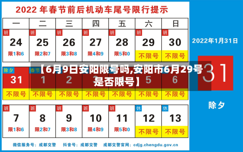【6月9日安阳限号吗,安阳市6月29号是否限号】-第1张图片