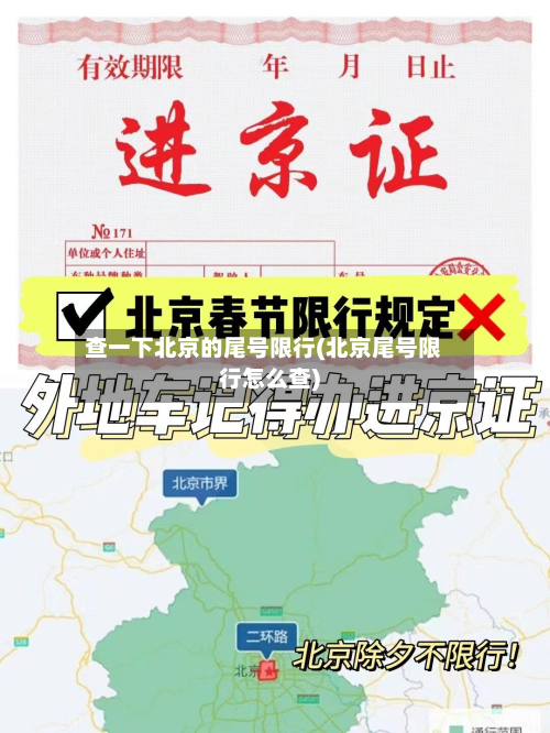 查一下北京的尾号限行(北京尾号限行怎么查)-第1张图片