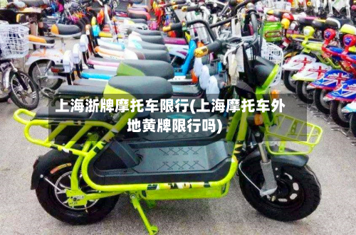 上海浙牌摩托车限行(上海摩托车外地黄牌限行吗)-第1张图片