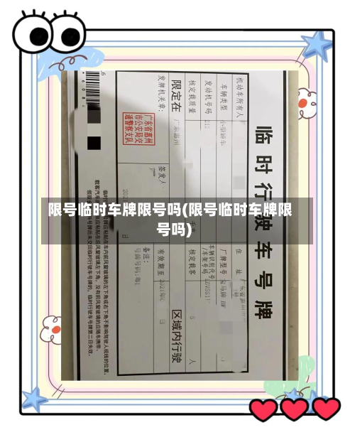 限号临时车牌限号吗(限号临时车牌限号吗)-第1张图片