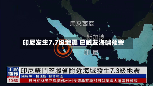 印尼发生7.7级地震 已触发海啸预警-第1张图片
