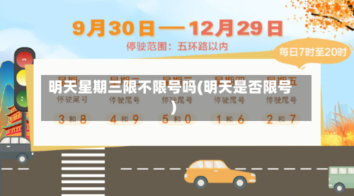 明天星期三限不限号吗(明天是否限号)-第1张图片