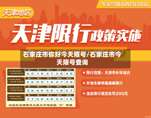 石家庄市你好今天限号/石家庄市今天限号查询-第1张图片