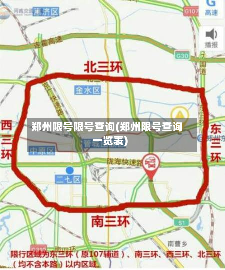 郑州限号限号查询(郑州限号查询一览表)-第1张图片