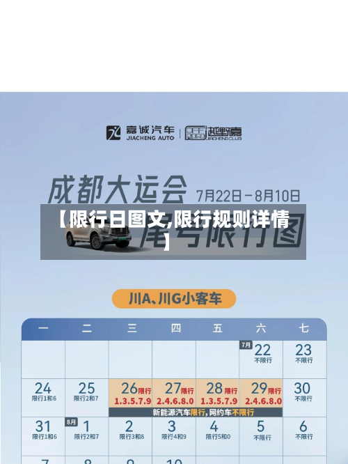 【限行日图文,限行规则详情】-第1张图片