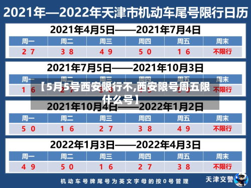 【5月5号西安限行不,西安限号周五限什么号】-第1张图片