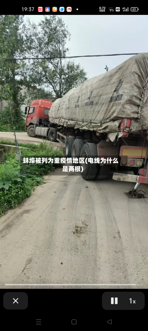 蚌埠被列为重疫情地区(电线为什么是两根)-第1张图片