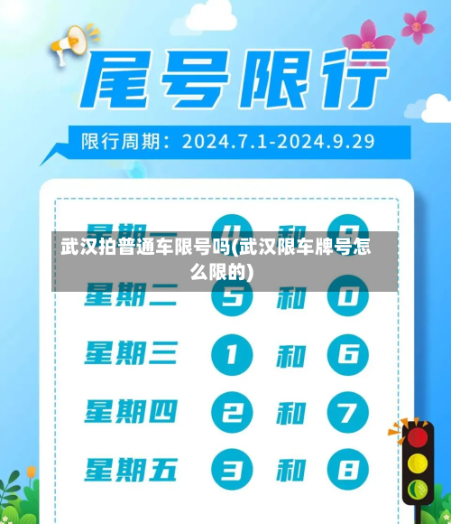 武汉拍普通车限号吗(武汉限车牌号怎么限的)-第3张图片