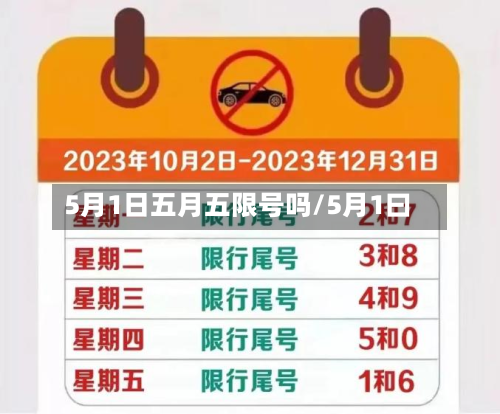 5月1日五月五限号吗/5月1曰-第1张图片