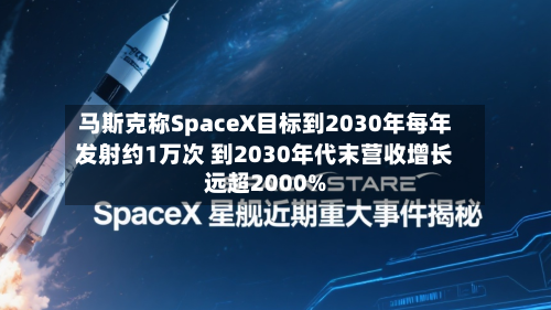 马斯克称SpaceX目标到2030年每年发射约1万次 到2030年代末营收增长远超2000%-第1张图片