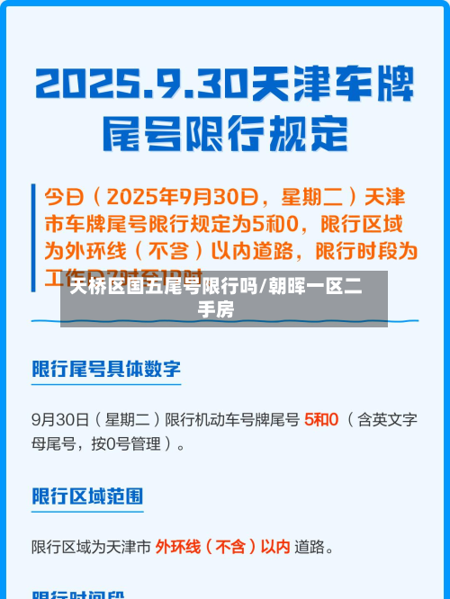 天桥区国五尾号限行吗/朝晖一区二手房-第1张图片