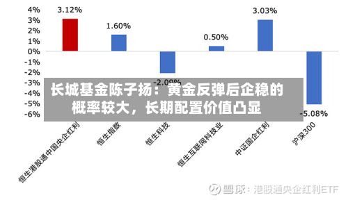 长城基金陈子扬：黄金反弹后企稳的概率较大	，长期配置价值凸显-第3张图片