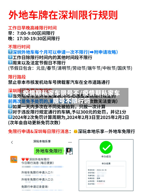 疫情期私家车限号不/疫情期私家车限号不限行吗-第1张图片