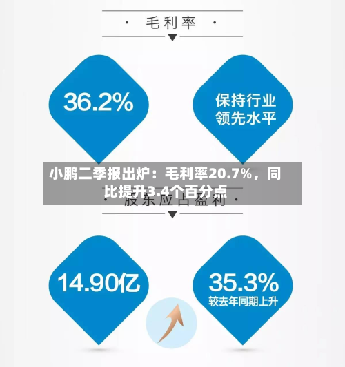 小鹏二季报出炉：毛利率20.7%，同比提升3.4个百分点-第3张图片