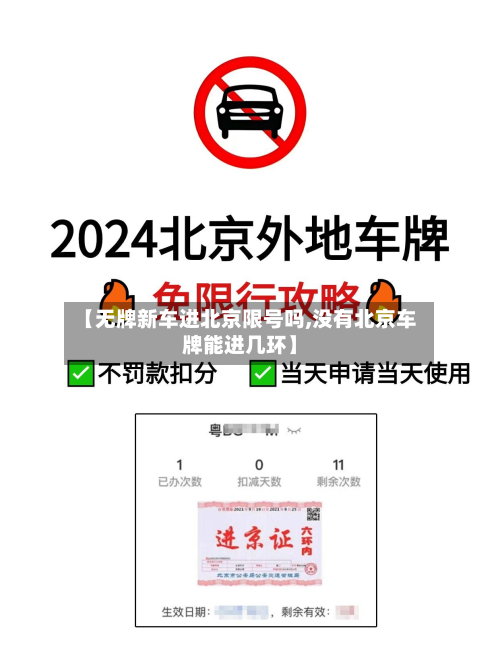 【无牌新车进北京限号吗,没有北京车牌能进几环】-第1张图片