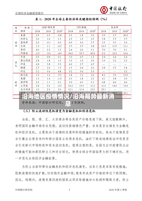 沿海地区疫情情况/沿海局势最新消息-第1张图片